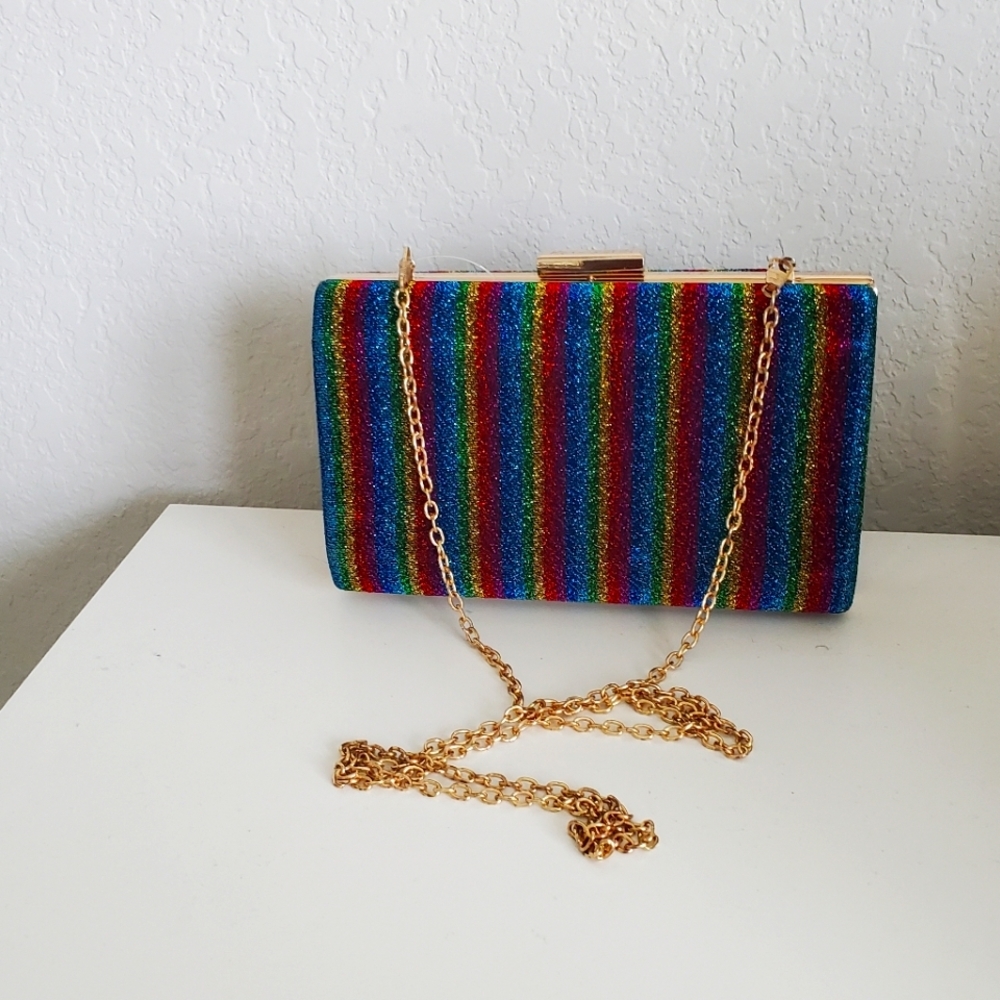 Kate Gray Rainbow Clutch